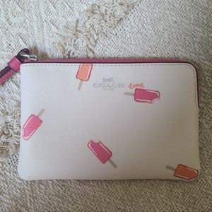 Coach popsicle wristlet